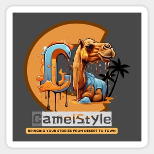 Camel Fashion Style Magnet